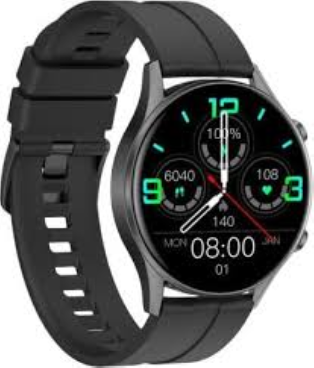 GREEN LION G-MASTER SMART WATCH BLACK